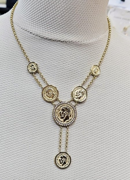 سنسال ليرات مطابق للدهب