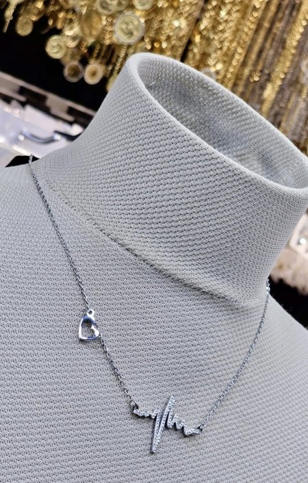 تخطيط قلب فضي